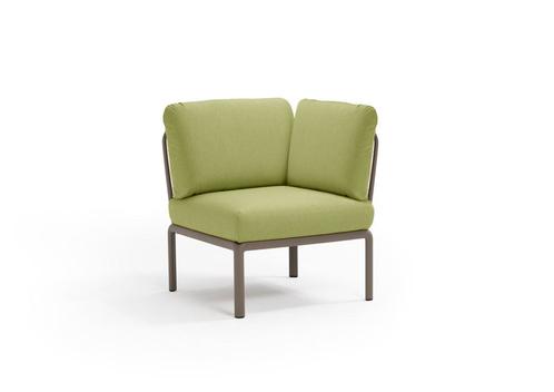 Nardi Komodo loungemodule hoek van glasvezel/Sunbrella -, Tuin en Terras, Tuinsets en Loungesets, Ophalen of Verzenden