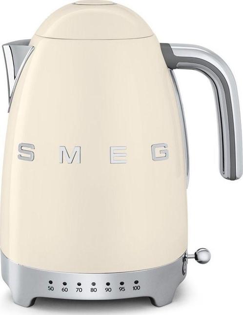 Smeg KLF04CREU variabele waterkoker - creme, Witgoed en Apparatuur, Waterkokers, Nieuw, Verzenden