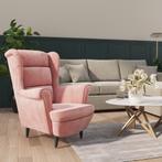 Roze Fluweel Fauteuil : Tweedekansje voor Stijl! OP=OP, Ophalen of Verzenden, Nieuw, 75 tot 100 cm, 50 tot 75 cm