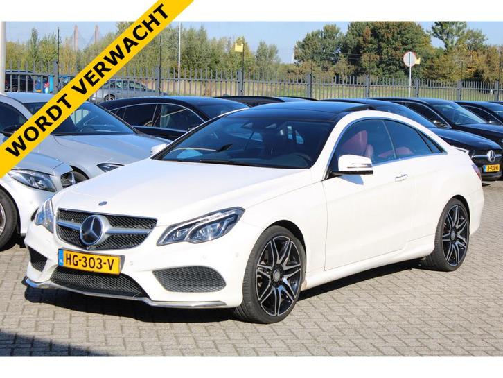 E-Klasse Coupé 320 Prestige AMG PANORAMADAK LEDER MEMORY, Auto's, Mercedes-Benz, Te koop, Automaat, Wit, Leder, E-Klasse, Benzine