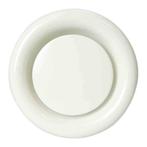 DEC metalen afvoer ventilatie ventiel met klemveren spierwit, Doe-het-zelf en Verbouw, Ventilatie en Afzuiging, Ophalen of Verzenden