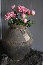 Brynxz zijden tak German Ranonkel peach/pink 54 cm, Ophalen of Verzenden, Nieuw