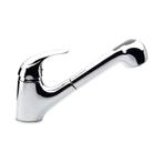 Keukenmengkraan Sapho Saly 1-hendel 20 cm met Uittrekbare, Ophalen of Verzenden, Nieuw, Chroom, Kraan