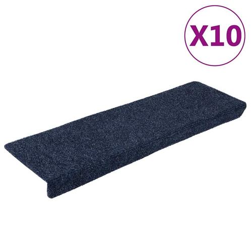 vidaXL Trapmatten 10 st 65x21x4 cm naaldvilt, Doe-het-zelf en Verbouw, Ladders en Trappen, Nieuw, Verzenden