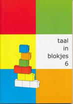 Taal in Blokjes werkschrift 6 zwart/witte versie (per stuk), Verzenden, Nieuw