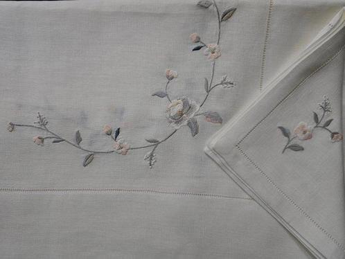 Tafelkleed - 280 cm - 185 cm, Antiek en Kunst, Antiek | Kleden en Textiel