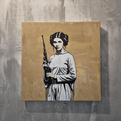 Wesley Altena (1987) - Leia #2 (Star Wars), Antiek en Kunst, Kunst | Schilderijen | Modern