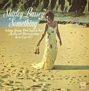 LP gebruikt - Shirley Bassey - Something, Cd's en Dvd's, Vinyl | Jazz en Blues, Zo goed als nieuw, Verzenden