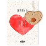 Blossombs Bloem Bommetje Hanger hartje Ik vind je lief NIEUW, Tuin en Terras, Bloembollen en Zaden, Ophalen of Verzenden