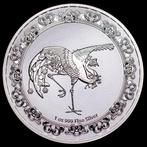 Niue. 2 Dollars 2020 Serie Celestial Animals - Fenix rojo, 1