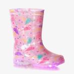 Kinder regenlaarzen flamingo met lichtjes maat 33, Verzenden, Nieuw