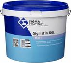 Sigma Sigmatin DGL Matt - Wit - 10 liter (Muurverf - Latex), Wit, Nieuw, Ophalen of Verzenden, Verf