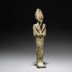 Oud-Egyptisch Brons Osiris God. Late Periode, 664 - 323