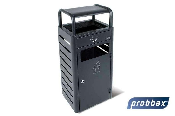 Staande Asbak 2,3 L + Restafvalbak | Grijs | 20 L | 33x28..., Zakelijke goederen, Horeca | Keukenapparatuur, Verzenden