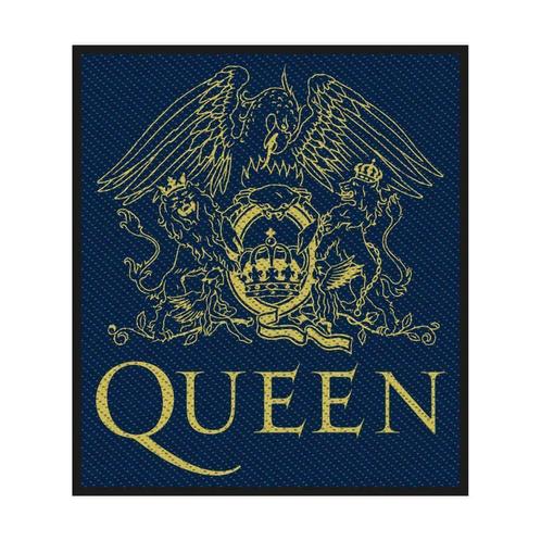 Queen - Crest - patch officiële merchandise, Verzamelen, Muziek, Artiesten en Beroemdheden, Kleding, Nieuw, Ophalen of Verzenden