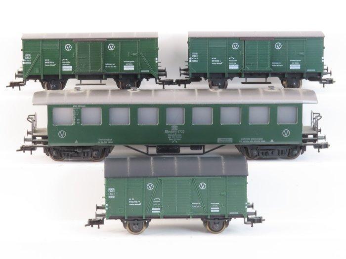 Fleischmann H0 - 5137/5021/5351 - Modeltrein goederenwagon, Hobby en Vrije tijd, Modeltreinen | H0