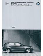 2004 BMW PARIJS HARDCOVER PERSMAP ENGELS, Nieuw, BMW, Author