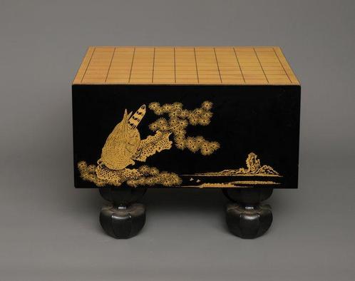 Shôgi tafel  (shôgi’ban) compleet met set stukken, Antiek en Kunst, Antiek | Overige Antiek