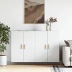 vidaXL Hangkasten 2 st bewerkt hout wit, Huis en Inrichting, Verzenden, Nieuw, Overige houtsoorten