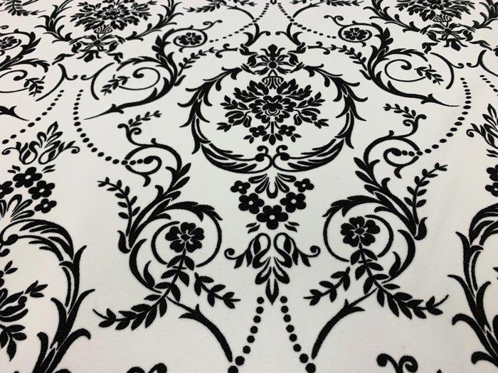 Textiel - 900 cm - 140 cm - geprint katoenen fluweel, Antiek en Kunst, Antiek | Kleden en Textiel