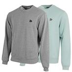 Donnay Donnay Heren - 2-Pack - Fleece Crew Sweater Dean -, Verzenden, Nieuw