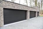 Zwarte garagedeur sectionaaldeur RAL9005 Diverse maten, Doe-het-zelf en Verbouw, Deuren en Horren, Nieuw, Metaal, Garagedeur