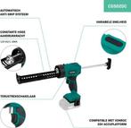 2dekans | VONROC Elektrische Kitspuit – Anti-drup, Variabele, Ophalen of Verzenden, Zo goed als nieuw