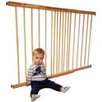 Traphekje - hout - van 72 tot 122 cm breed x 92 cm hoog, Kinderen en Baby's, Traphekjes, Ophalen of Verzenden, Nieuw