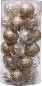 2dekans | Deluxe Kerstballenset – 50 stuks - Ø 6 cm – Goud –, Diversen, Kerst, Ophalen of Verzenden, Zo goed als nieuw