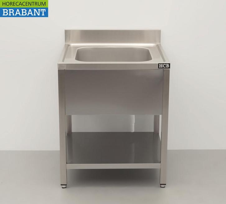 RVS  Spoeltafel Spoelbak Premium-line 70 x 70 cm Gelast, Zakelijke goederen, Horeca | Keukenapparatuur, Nieuw in verpakking, Ophalen of Verzenden