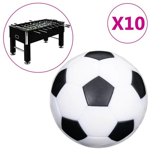 vidaXL Ballen voor voetbaltafel 10 st 32 mm ABS, Kinderen en Baby's, Speelgoed | Voetbaltafels, Nieuw, Verzenden