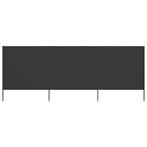 Windscherm 400x160cm Stof Antraciet | Retourdeal 56% Korting, Caravans en Kamperen, Windschermen, Ophalen of Verzenden, Uittrekbaar