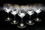 Baccarat - Drinkset (5) - LOUISE XVI - 24 kt goud - witte