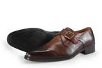 Santoni Nette schoenen in maat 38 Bruin | 10% extra korting, Kleding | Heren, Schoenen, Bruin, Verzenden, Overige typen, Zo goed als nieuw