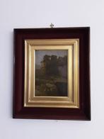 Italiaanse school (XX) - Paesaggio macchiaiolo toscano, Antiek en Kunst