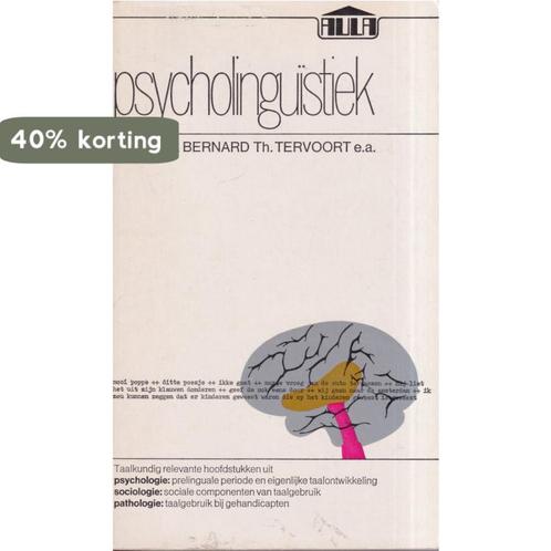 Psycholinguistiek 9789027452276 Tervoort, Boeken, Overige Boeken, Gelezen, Verzenden