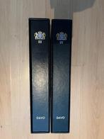 Nederland - 2 X DAVO album Luxe (III en IV) met cassette, Gestempeld