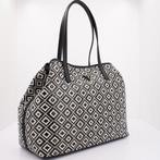 GUESS Shopper Vikky II Large Tote Black Zwart, Verzenden, Zo goed als nieuw