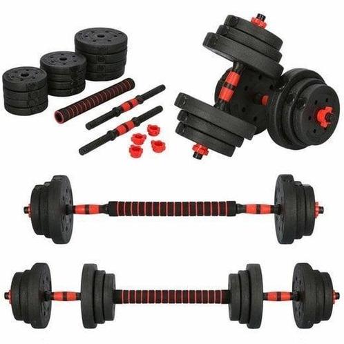 Halterset / Dumbbellset 20 kg verstelbaar, Sport en Fitness, Fitnessmaterialen, Nieuw, Ophalen of Verzenden