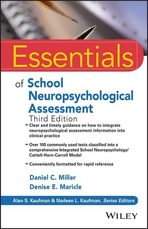 9781119533207 Essentials of School Neuropsychological Ass..., Boeken, Psychologie, Nieuw, Verzenden