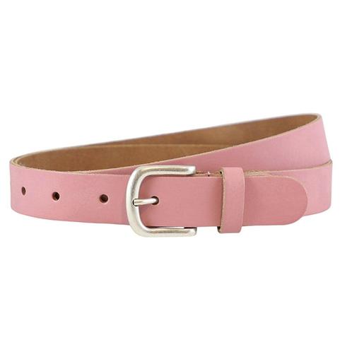 Landley Leren Dames Riem - Leer - 3 cm - Oud Roze - 85, Kleding | Dames, Riemen en Ceinturen, 100 cm of meer, Nieuw, 3 tot 5 cm