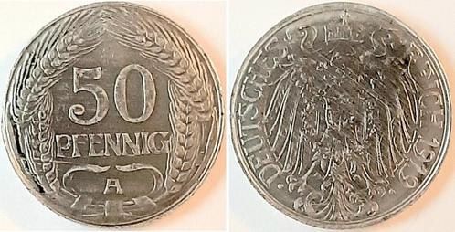 Duitsland Probe 50 Pfennig 1919 A Probe Aluminium J 301 Rrr, Postzegels en Munten, Munten | Europa | Niet-Euromunten, Verzenden