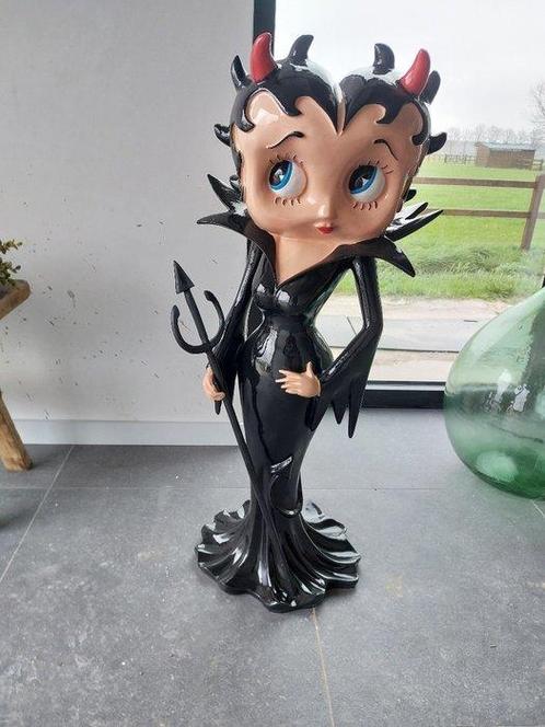 Beeld, 95 cm high beautiful statue Betty Boop as a devil in, Antiek en Kunst, Kunst | Designobjecten