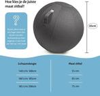 2dekans | Bckz Zitbal Kantoor en Thuis 55 CM - Luxe Yoga Bal, Ophalen of Verzenden, Nieuw in verpakking