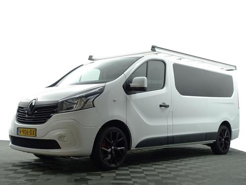 Renault Trafic 1.6 dCi Euro 6 T29 L2 Luxe-, Auto's, Bestelauto's, Dealer onderhouden, Lease, Zwart, Handgeschakeld, Wit, Financial lease