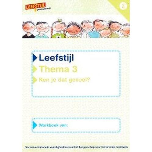 Leefstijl Versie 2 Werkboek Thema 3 Ken je dat gevoel? groep, Boeken, Schoolboeken, Nieuw, Verzenden