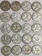 Nieuw-Zeeland. 3 Penny 1937-46/ 20 Silver coins (Zonder, Postzegels en Munten