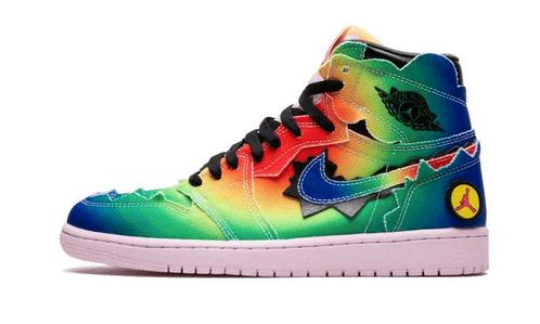 Air Jordan 1 Retro High J. Balvin - maat 42.5 (Sneakers), Kleding | Dames, Schoenen, Sneakers of Gympen, Nieuw, Verzenden