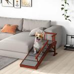 TRUUSK Hondenloopplank, Afneembare Leuningen, Antislip, Hout, Verzenden, Nieuw