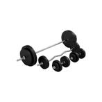 PH Fitness Verstelbare Halterset 100KG – Complete BarbellSet, Overige materialen, Overige typen, Nieuw, Verzenden